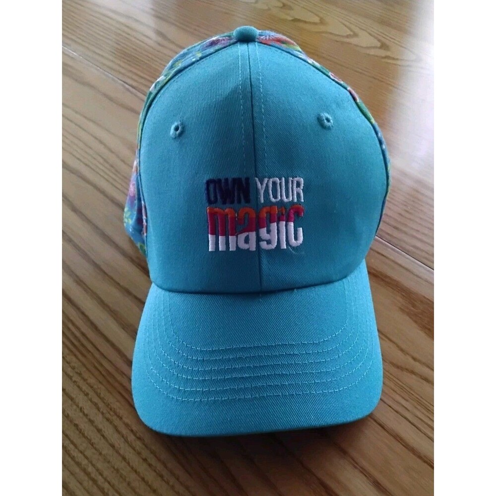 Women’s Floral  Baseball Cap "Own Your Magic" Bow Tied  Adjustable New With Tags